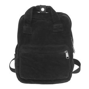 Small Corduroy Backpack Purse for Women - Vintage Mini Fashion Casual🐠